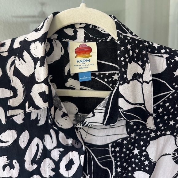 Farm Rio Button Down Top - Picture 3 of 5